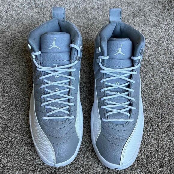 Nike Air Jordan 12 Stealth Cool Grey Size 9.5 Men's - Picture 3 of 7